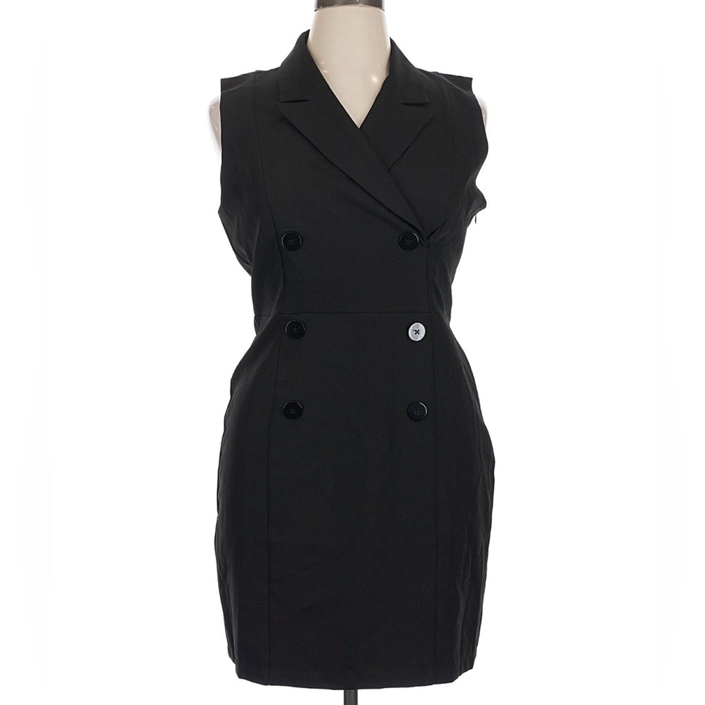 Sam Edelman Sz 14 Double-Breasted Blazer Dress